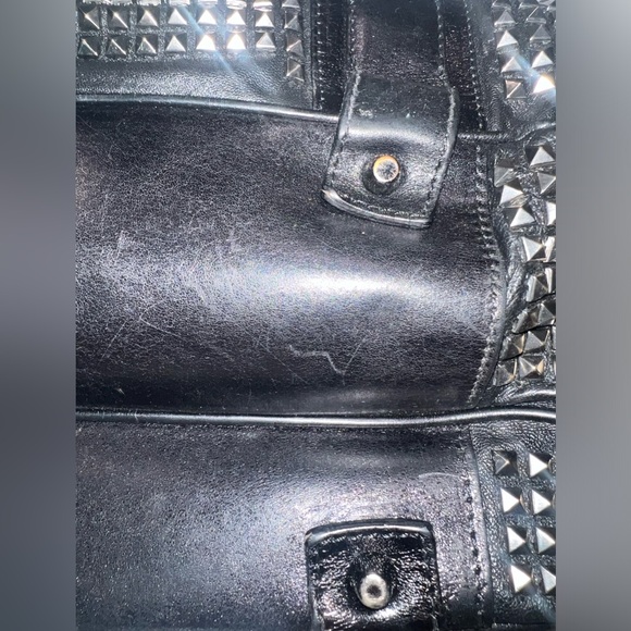 Rare Burberry Prorsum Pyramid Stud Knight Satchel - Picture 11 of 15